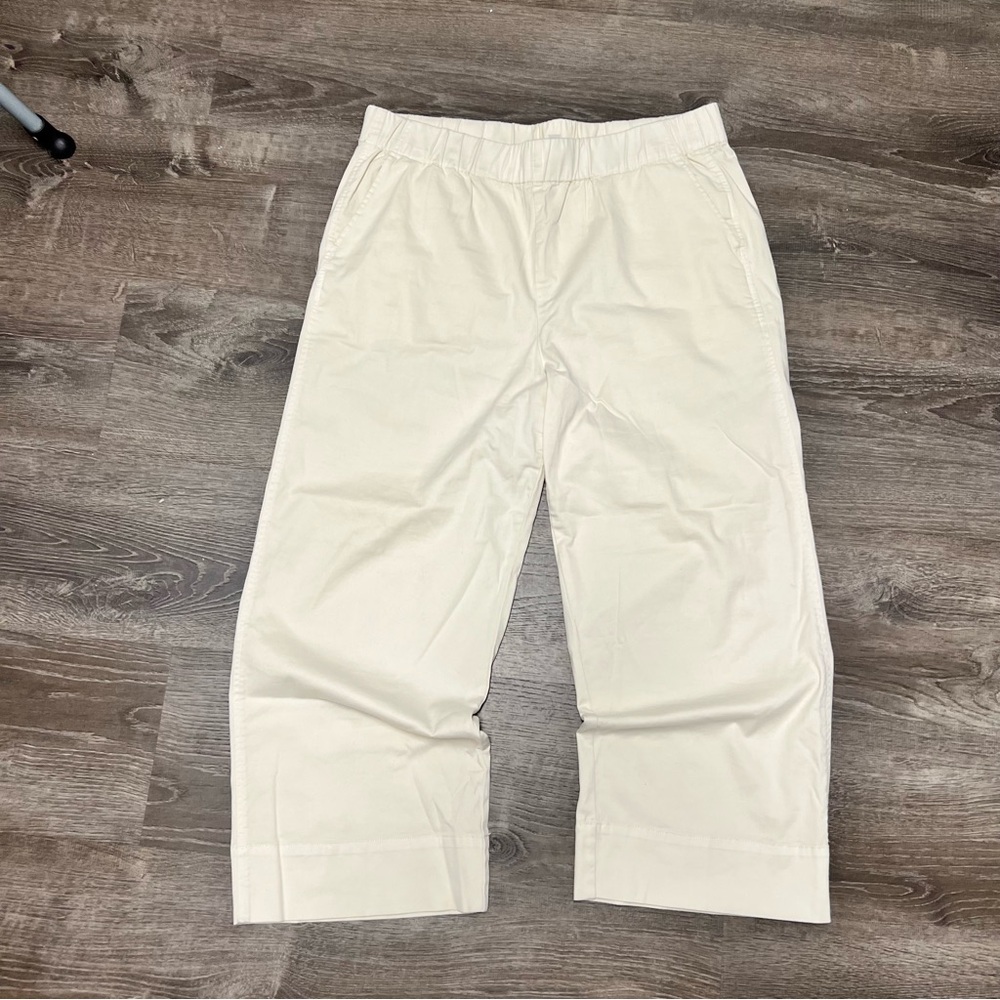 J. Crew Cream Casual Bottoms Relaxed Fit